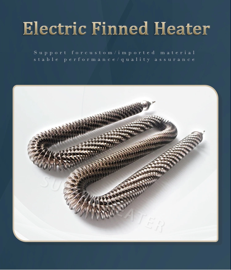 Industrial Air Finned Heater for Duct / Load Bank/Dryers and Ovens