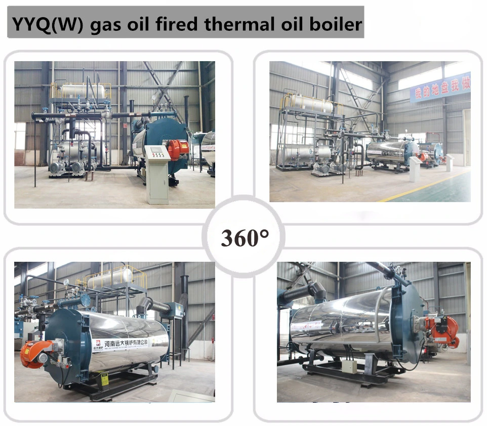 Gas LPG Diesel Fired Skid-Mounted Thermal Oil Heater