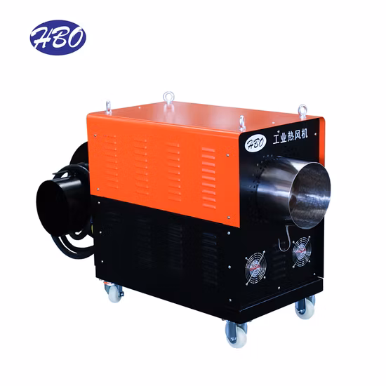 Riscaldatore elettrico per condotti da 35 kW con ventilatore per riscaldamento dell'aria industriale
